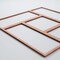 Ekena Millwork Large Sheffield Decorative Fretwork Wood Wall Panels, Cherry, 23 3/8"W x 23 3/8"H x 3/8"T WALW24X24X0375SHFCH - alternate 5